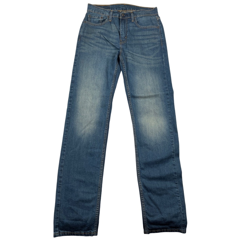 Levis 505 Regular‎ Fit Jeans Mens 30x34 Blue Straight Leg Denim Pants Classic